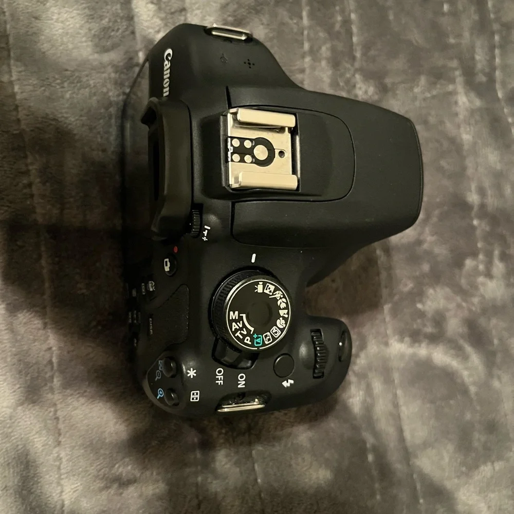Canon EOS Rebel T5 camera with lenses